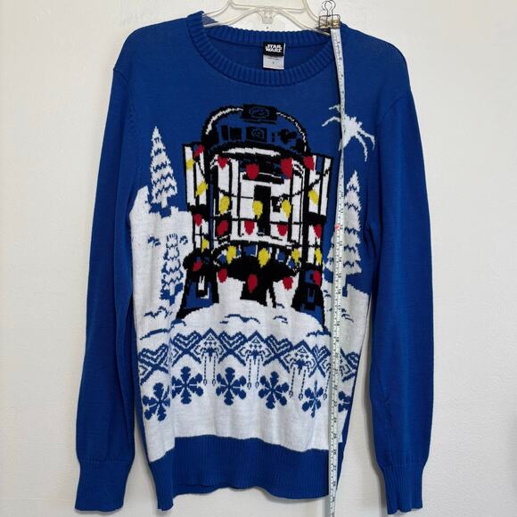 Star Wars Christmas R2D2 Sweater Size Small - Picture 3 of 10